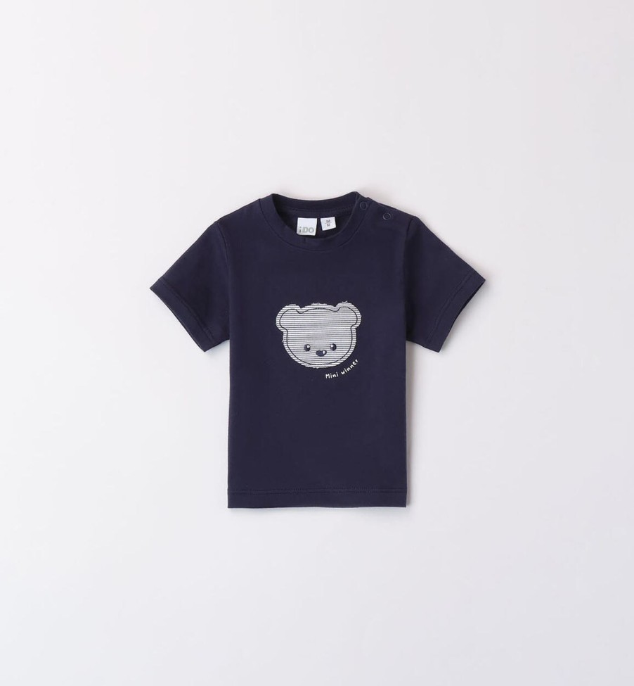 Bambino iDO | T-Shirt Bimbo Con Orsetto