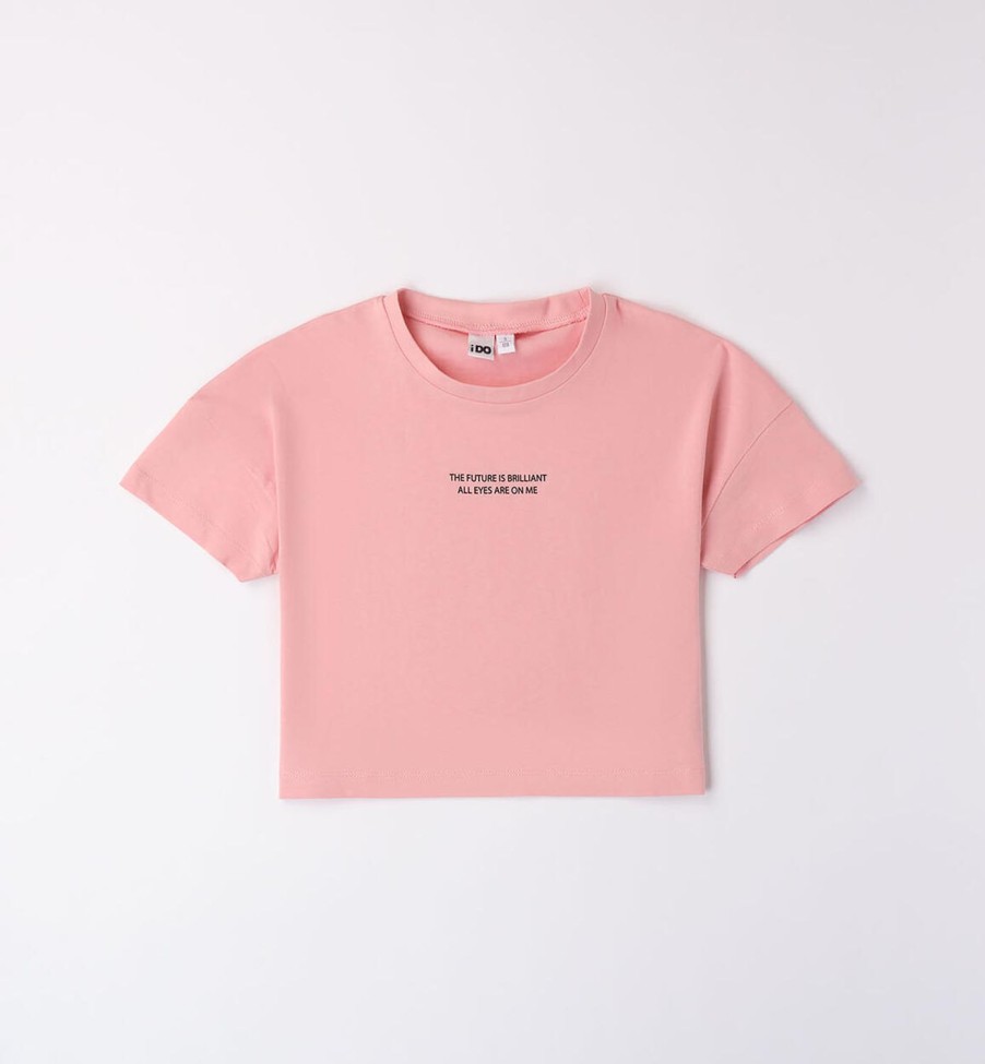 Bambina iDO | T-Shirt Rosa Per Ragazza