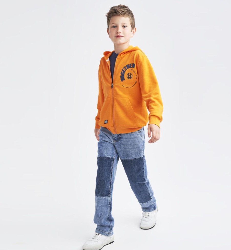 Bambino iDO | Jeans Con Toppe Per Ragazzo