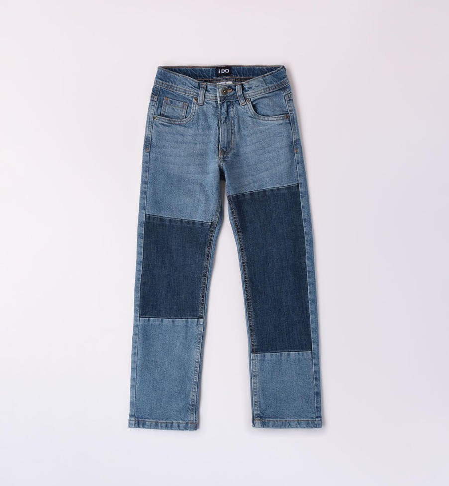 Bambino iDO | Jeans Con Toppe Per Ragazzo