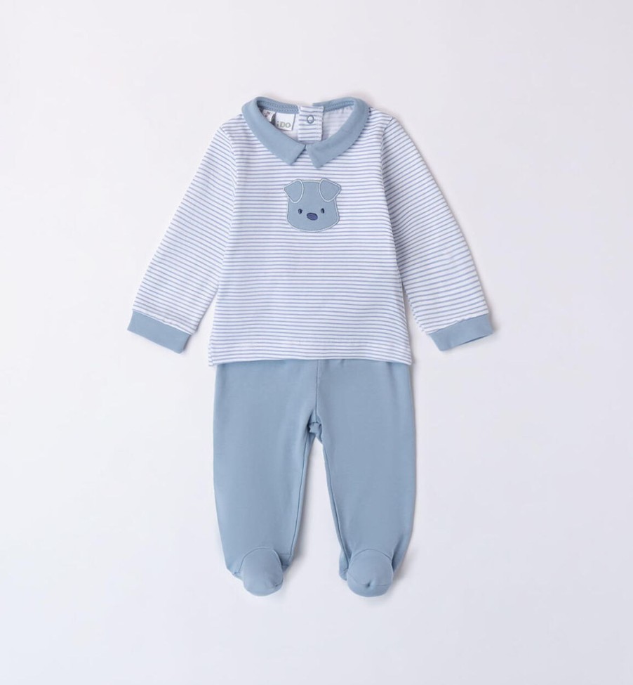 Bambino iDO | Completino Clinica Azzurro Per Neonato