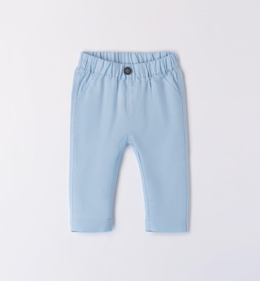 Bambino iDO | Pantalone In Lino Per Bimbo