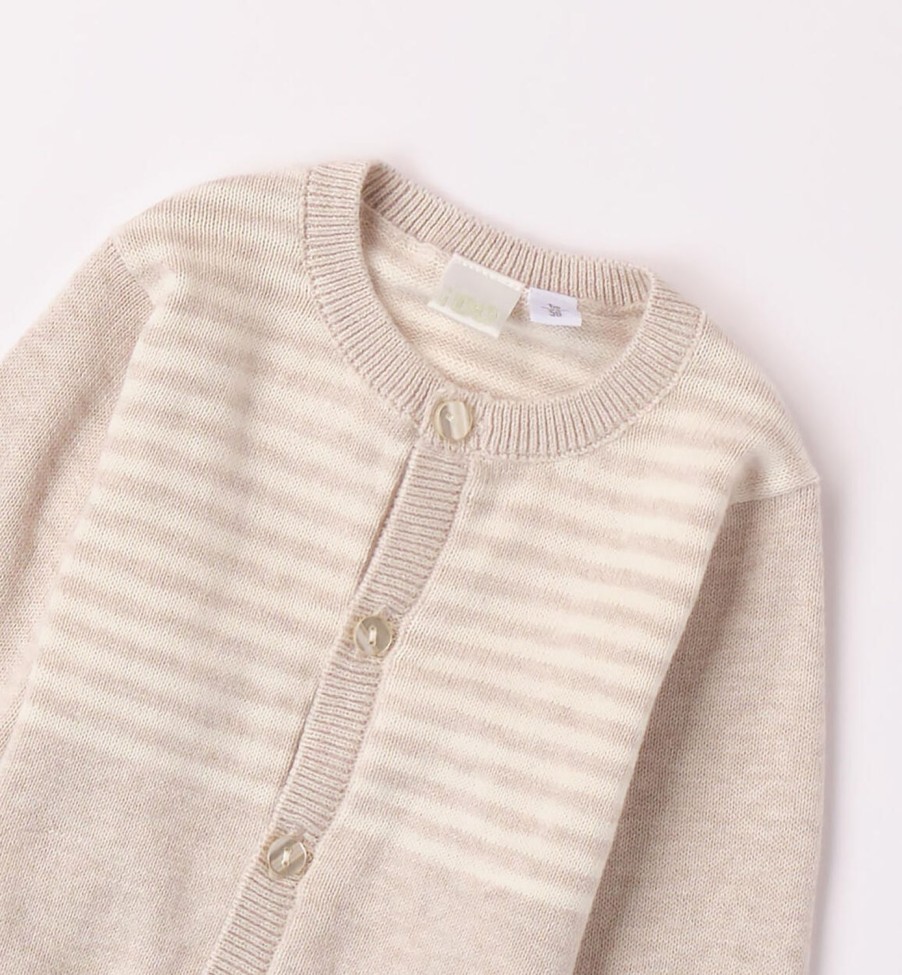 Bambina iDO | Cardigan A Righe Unisex