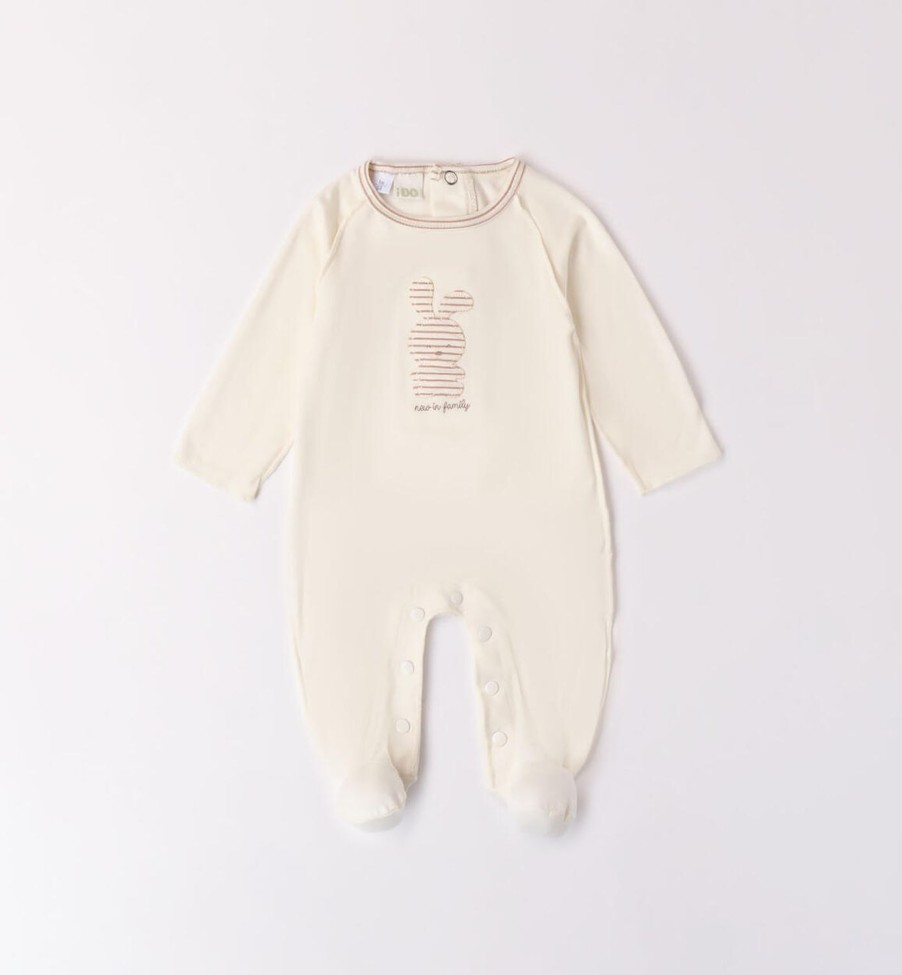 Bambina iDO | Tutina Neonato Unisex In Bamboo