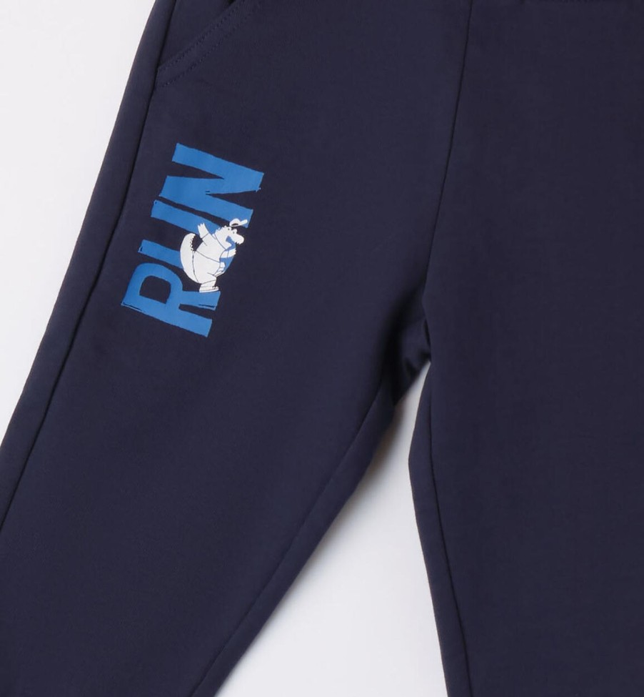 Bambino iDO | Pantalone Tuta Blu Per Bambino