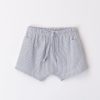 Bambino iDO | Pantalone Corto A Righe Per Bimbo