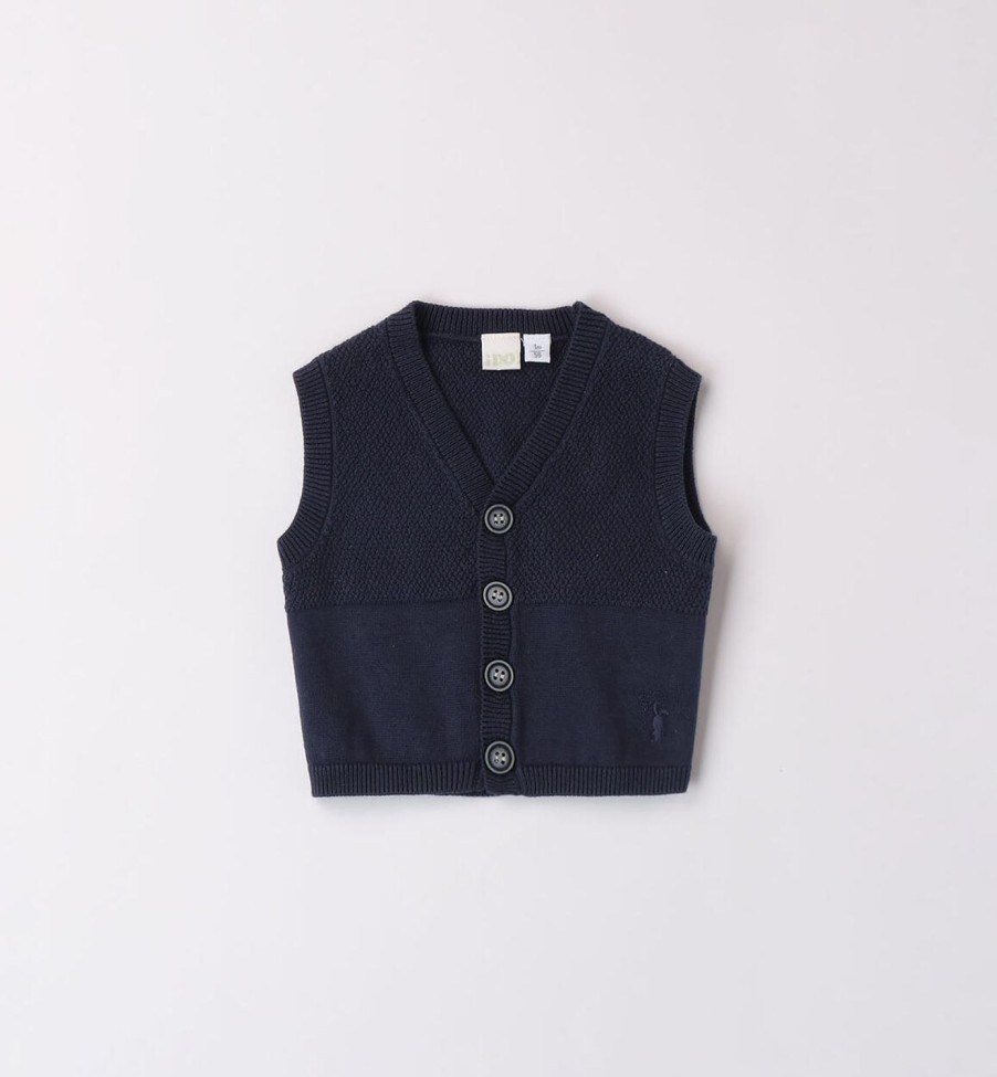 Bambino iDO | Gilet Elegante Blu Bimbo