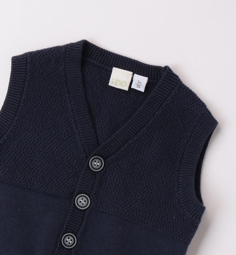 Bambino iDO | Gilet Elegante Blu Bimbo