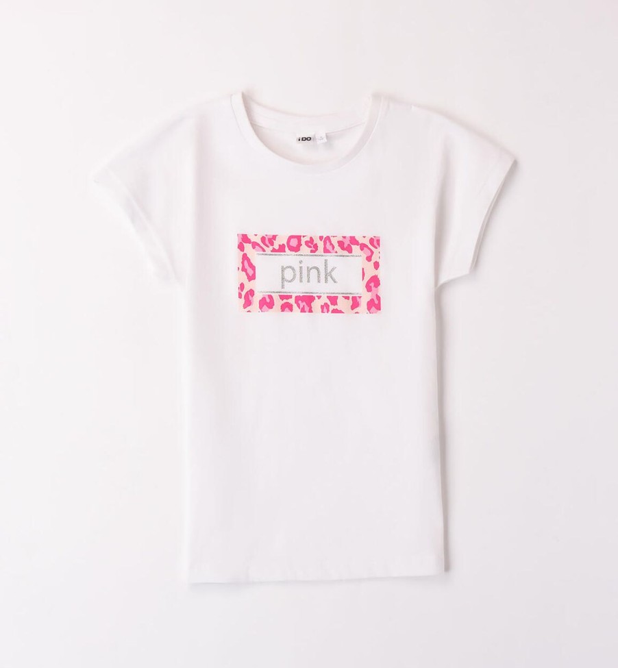 Bambina iDO | T-Shirt Ragazza Stampa Animalier