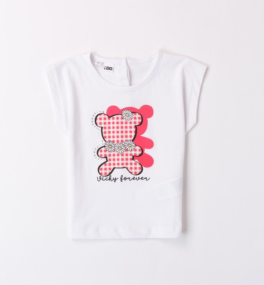 Bambina iDO | T-Shirt Per Bambina Con Orsetti