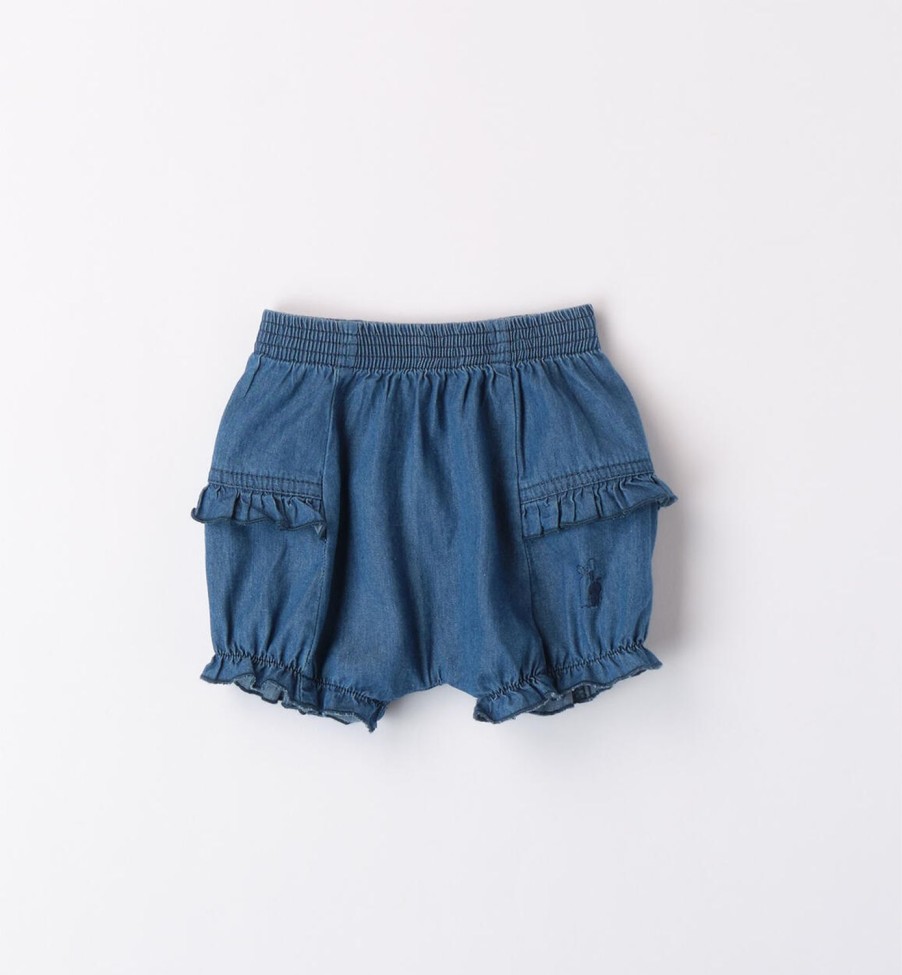 Bambina iDO | Pantaloncino In Denim Per Bimba