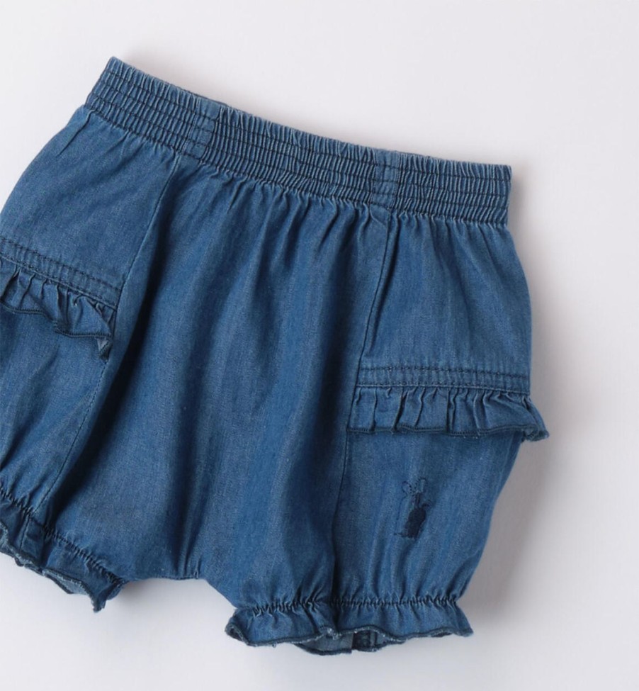 Bambina iDO | Pantaloncino In Denim Per Bimba